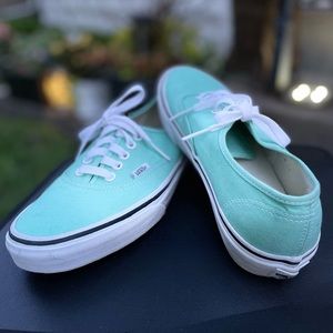 AUTHENTIC SHOE Canal Blue. Woman’s   sz 9.5 worn once, excellent condition.